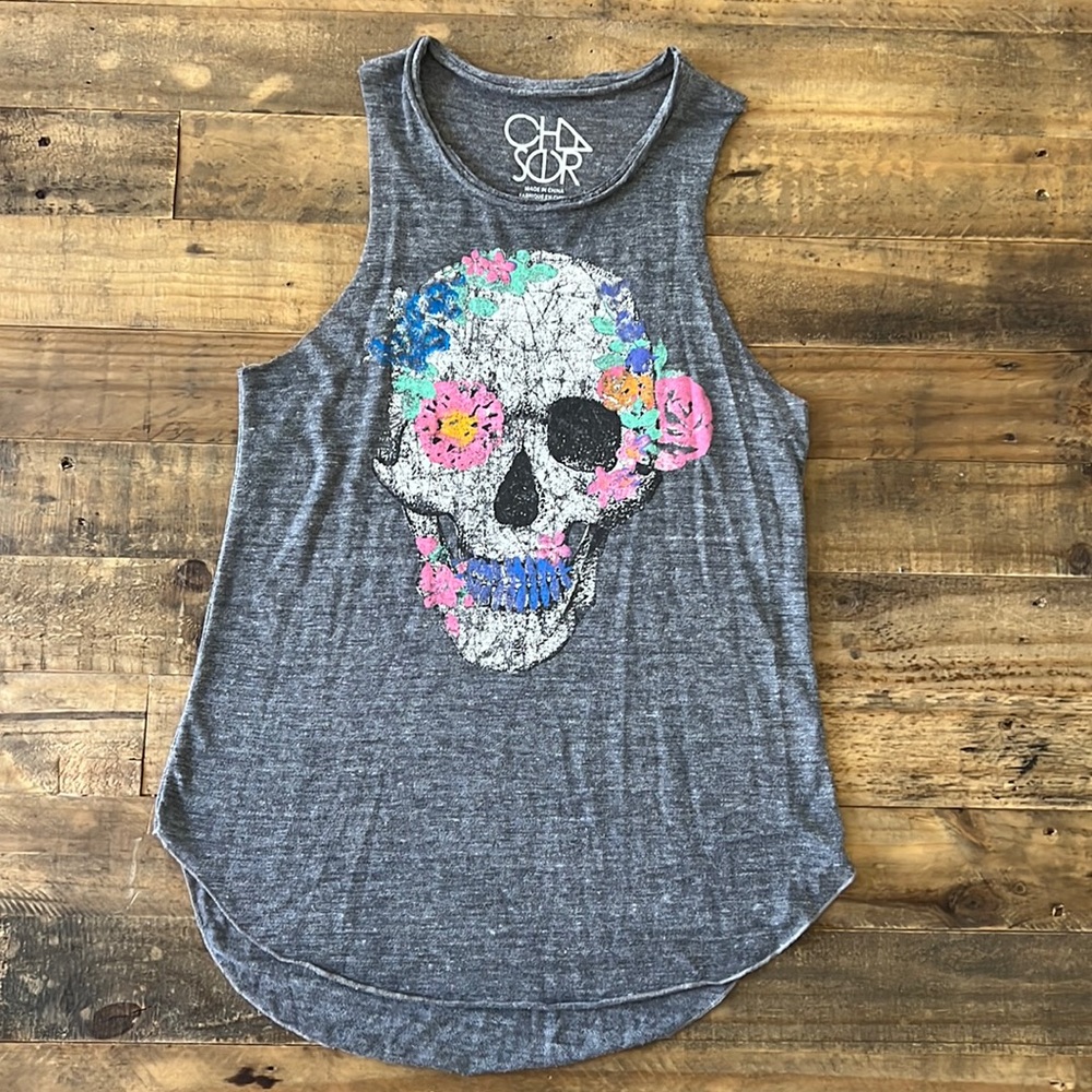 Dainty Skull Tank